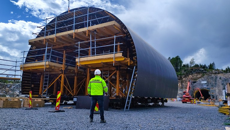 Dos nuevos falsos túneles en la Autopista E18 en Noruega